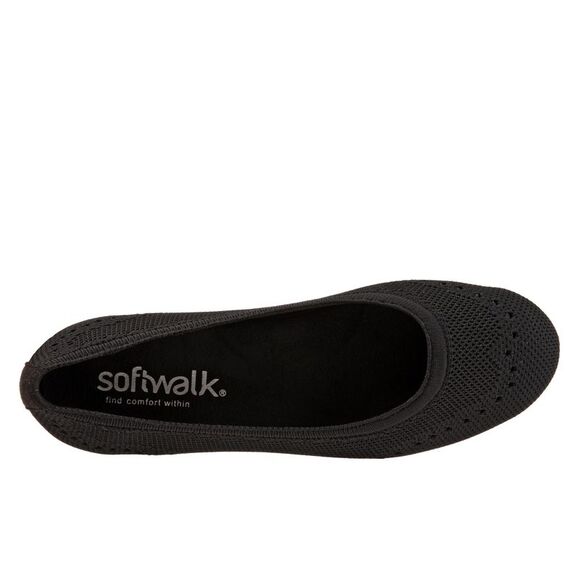 Softwalk Womens Santorini Black Shoes (NWT) - Picture 7 of 7